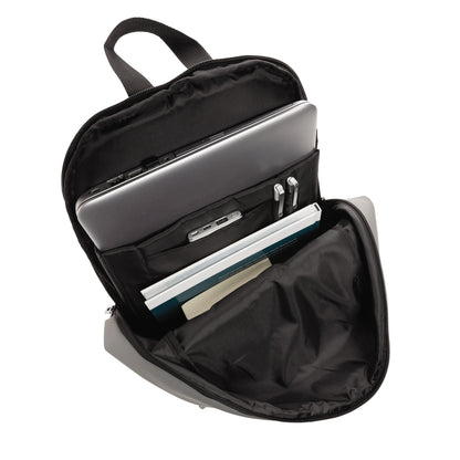 Smooth PU 15.6'laptop backpack