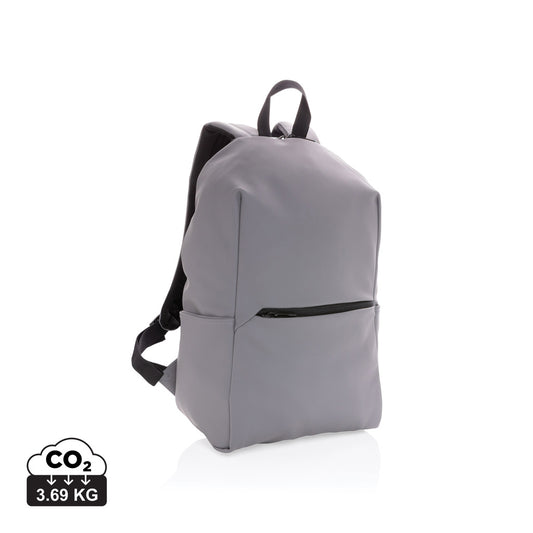 Smooth PU 15.6'laptop backpack
