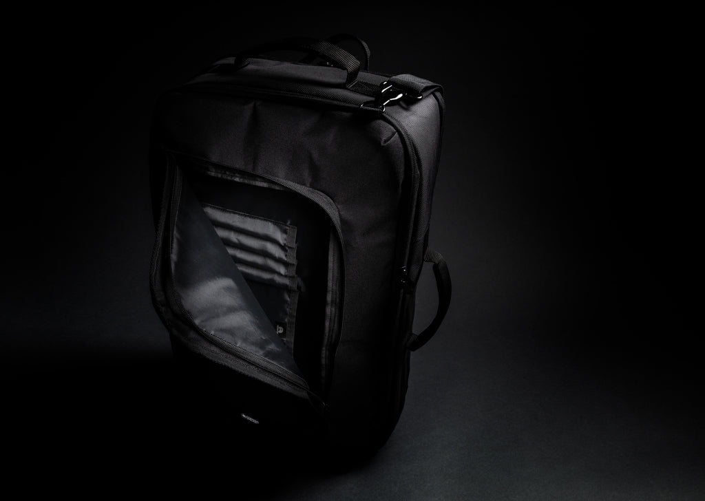Swiss peak convertible travel backpack PVC free