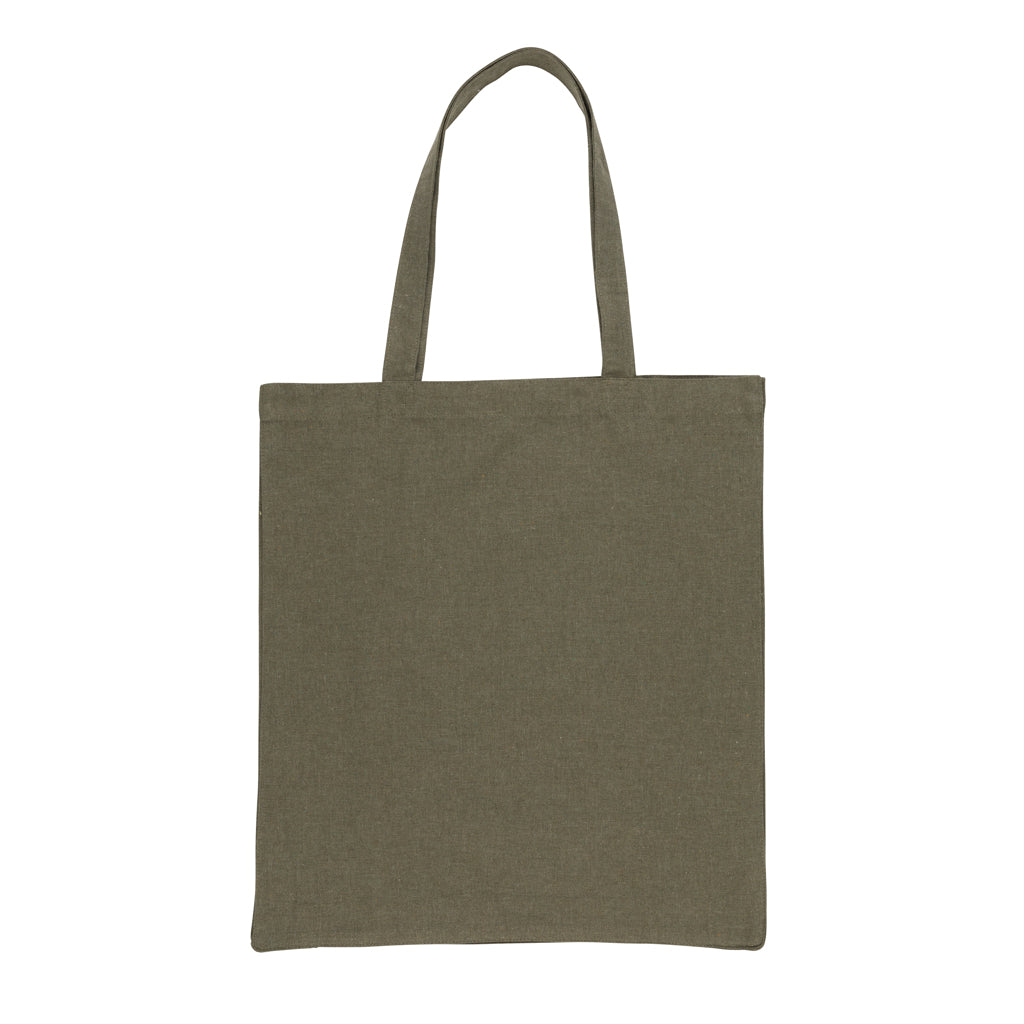 Impact AWARE™ Recycled cotton tote w/bottom 145g