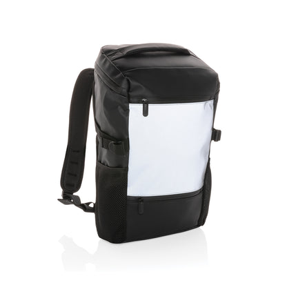 PU high visibility easy access 15.6' laptop backpack