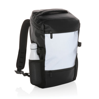 PU high visibility easy access 15.6' laptop backpack
