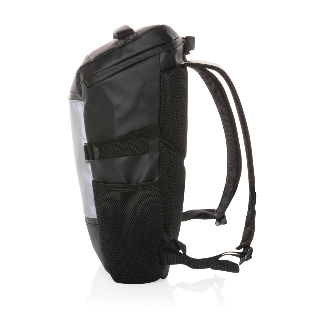 PU high visibility easy access 15.6' laptop backpack