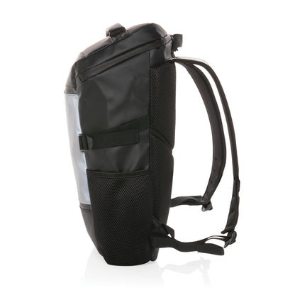 PU high visibility easy access 15.6' laptop backpack