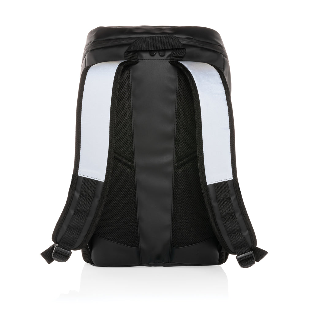 PU high visibility easy access 15.6' laptop backpack