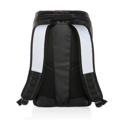 PU high visibility easy access 15.6' laptop backpack