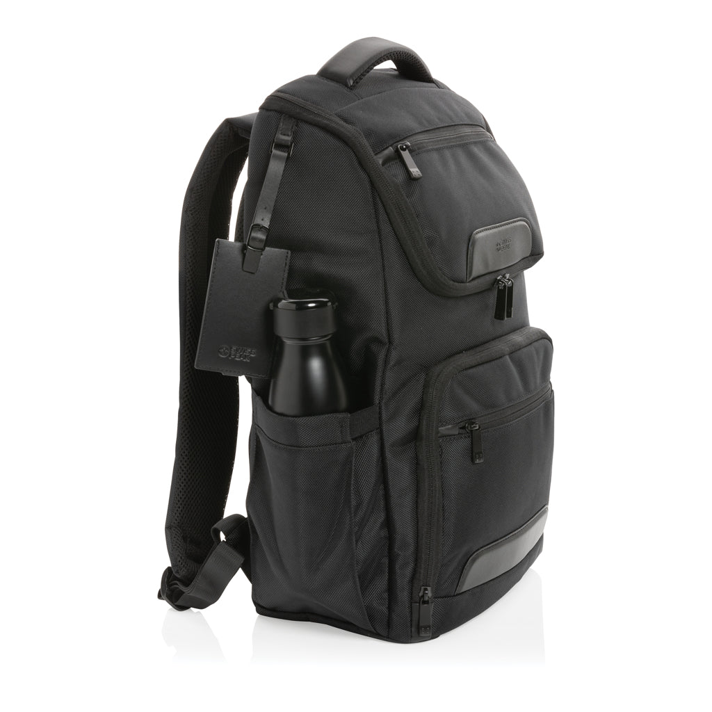 Swiss Peak AWARE™ RPET Voyager 15.6' laptop backpack