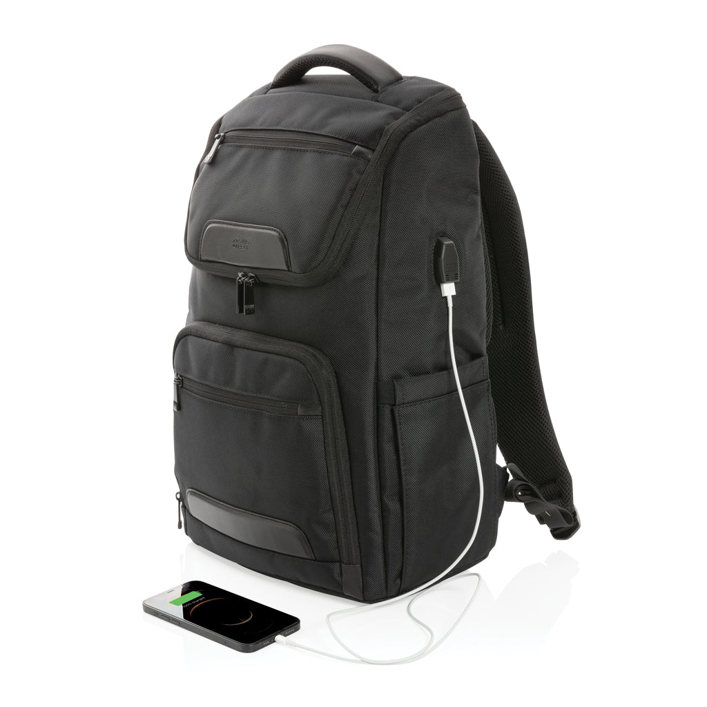 Swiss Peak AWARE™ RPET Voyager 15.6' laptop backpack