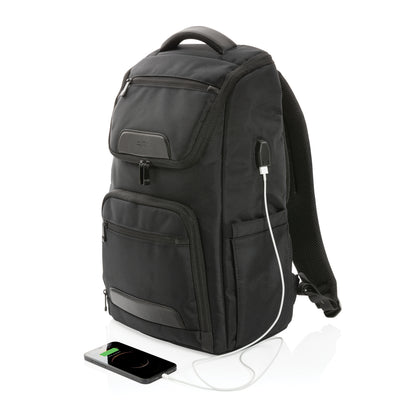 Swiss Peak AWARE™ RPET Voyager 15.6' laptop backpack