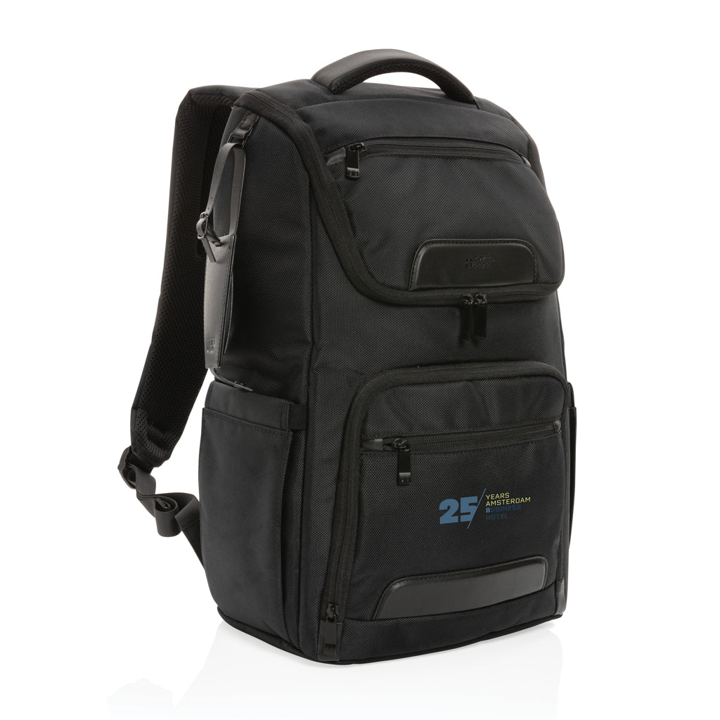 Swiss Peak AWARE™ RPET Voyager 15.6' laptop backpack