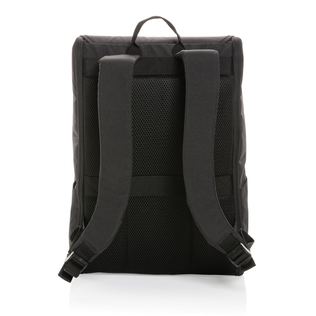 Swiss Peak Fern AWARE™ RPET all over zipper 15.6' backpack