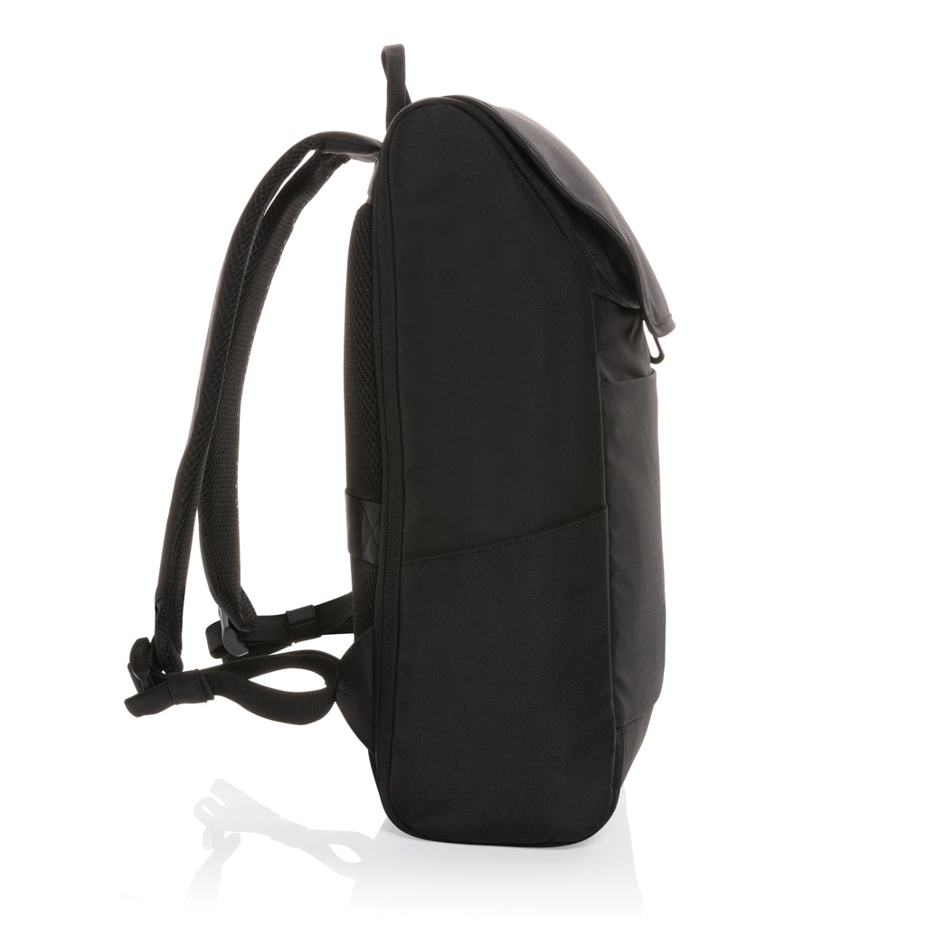 Swiss Peak Fern AWARE™ RPET all over zipper 15.6' backpack
