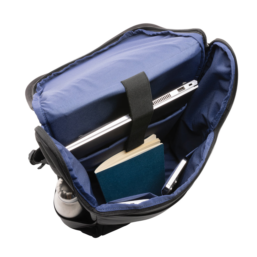 Swiss Peak Fern AWARE™ RPET all over zipper 15.6' backpack