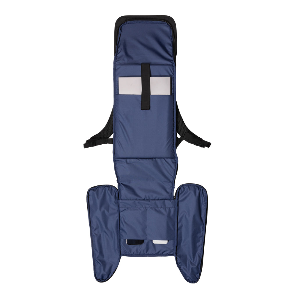 Swiss Peak Fern AWARE™ RPET all over zipper 15.6' backpack