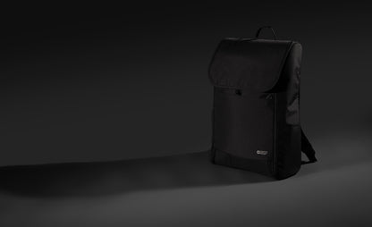 Swiss Peak Fern AWARE™ RPET all over zipper 15.6' backpack