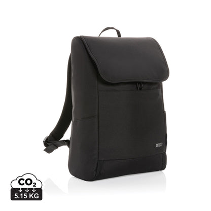Swiss Peak Fern AWARE™ RPET all over zipper 15.6' backpack