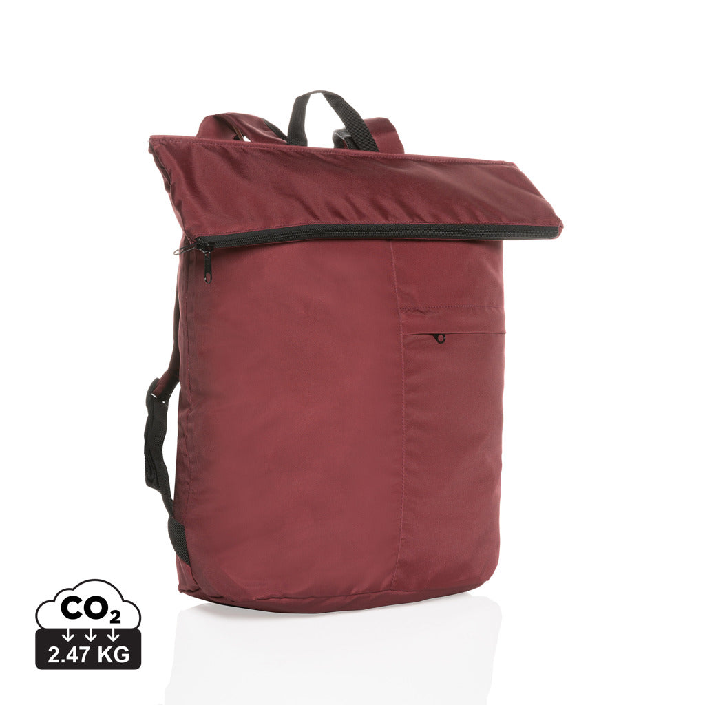 Dillon AWARE™ RPET lightweight foldable backpack