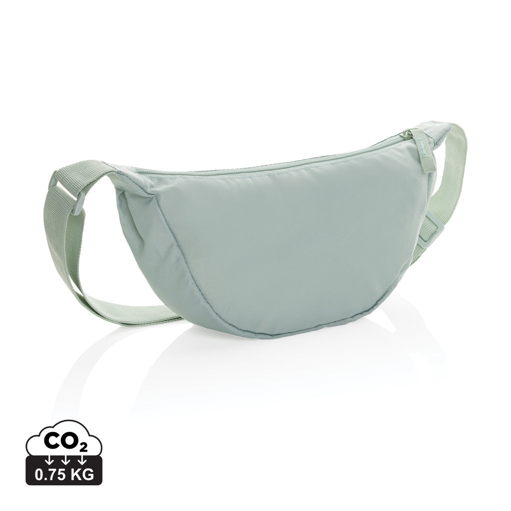 Crescent AWARE™ RPET half moon sling bag