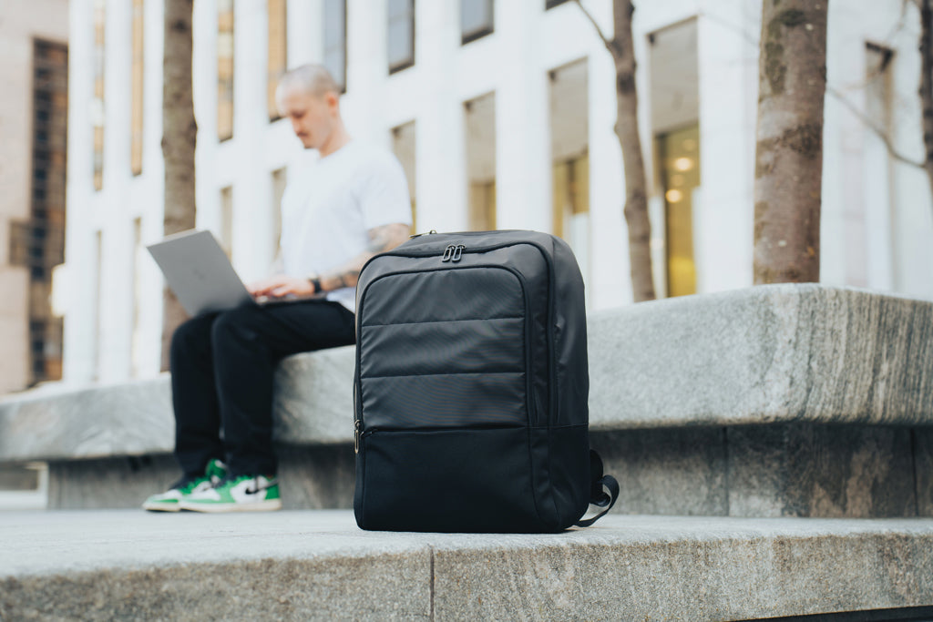 Armond AWARE™ RPET 15.6 inch deluxe laptop backpack