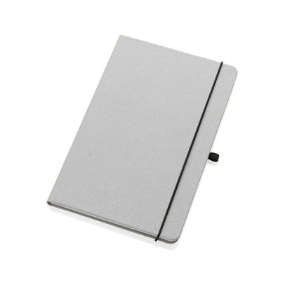 GRS Recycled leather hardcover notebook A5