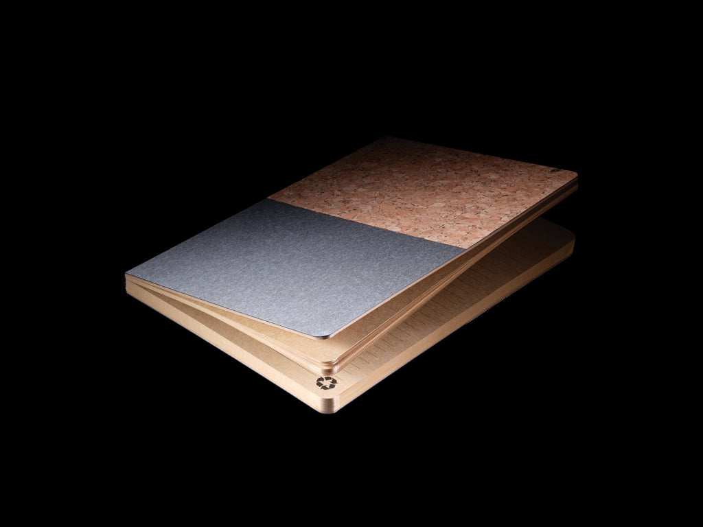 A5 cork & kraft notebook