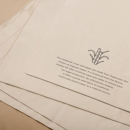 Stylo Sugarcane paper A5 Notebook