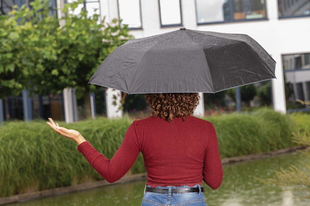 21' Impact AWARE™ RPET 190T Pongee dual colour mini umbrella