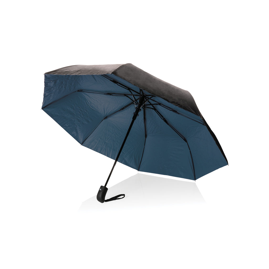 21' Impact AWARE™ RPET 190T Pongee dual colour mini umbrella