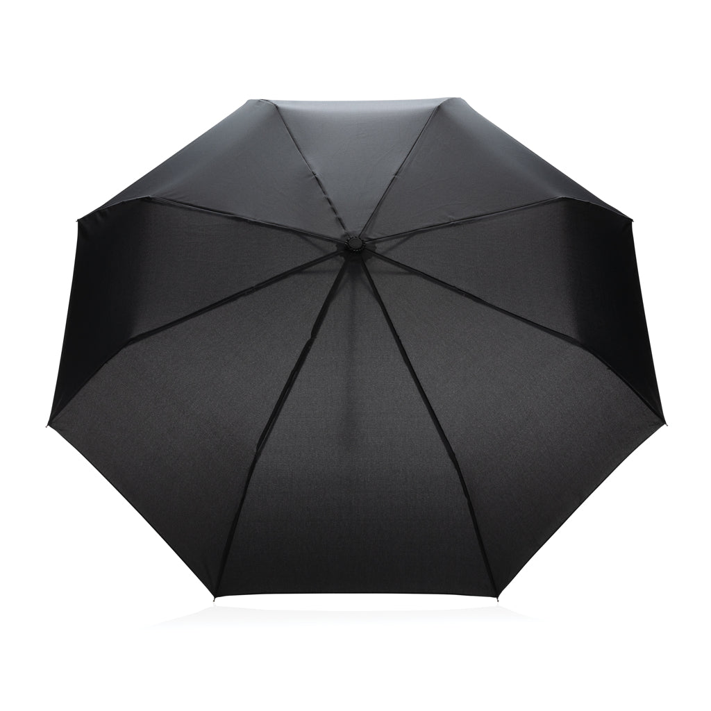 20.5' Impact AWARE™ RPET 190T Pongee bamboo mini umbrella