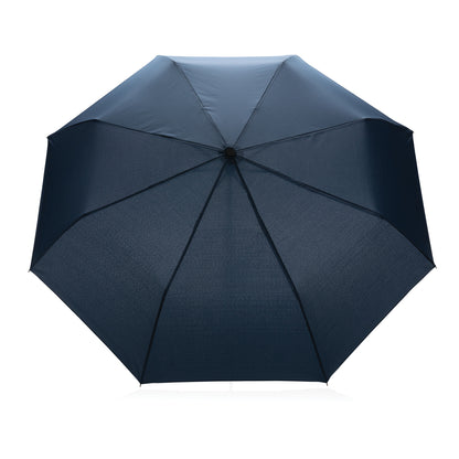 20.5' Impact AWARE™ RPET 190T Pongee bamboo mini umbrella