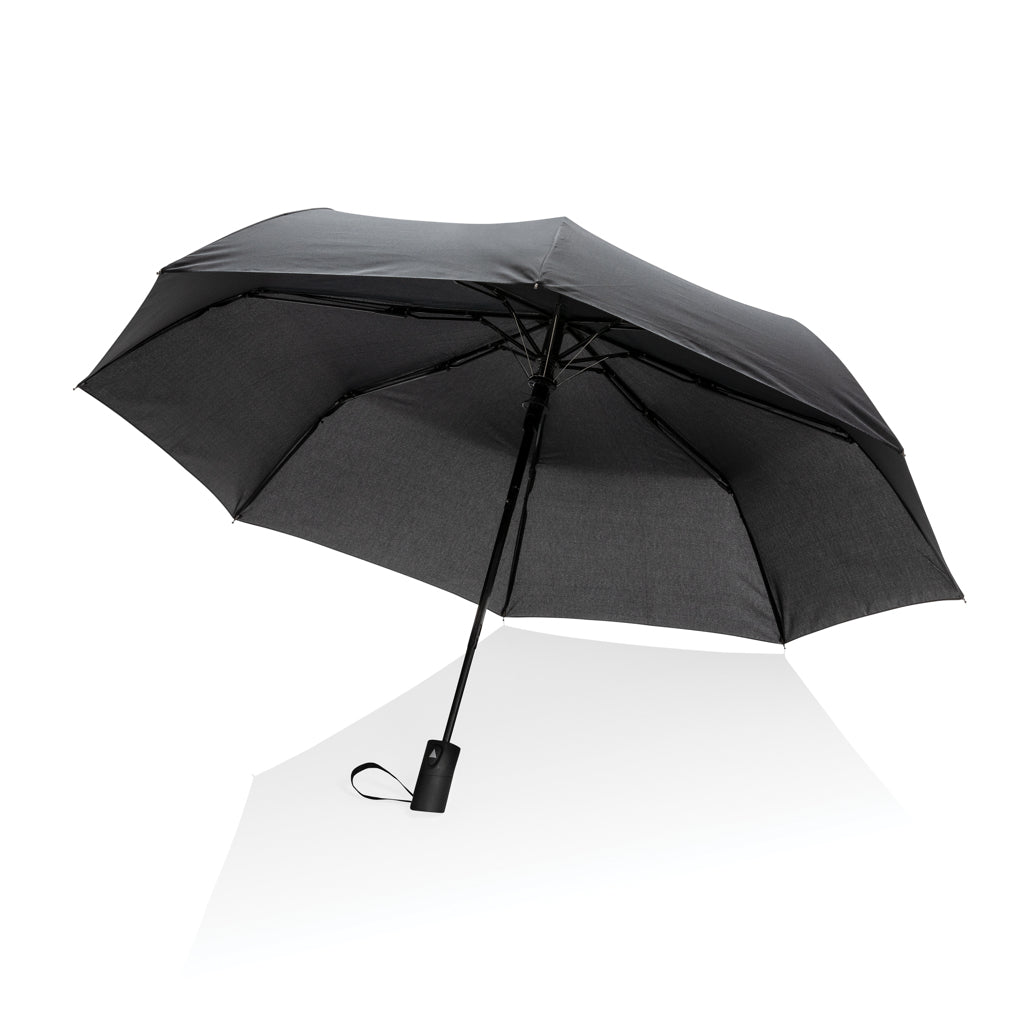 21' Impact AWARE™ RPET 190T mini auto open umbrella