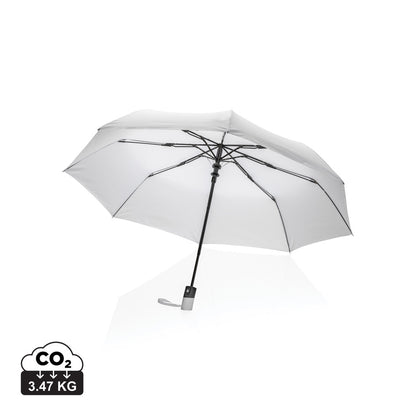 21' Impact AWARE™ RPET 190T mini auto open umbrella