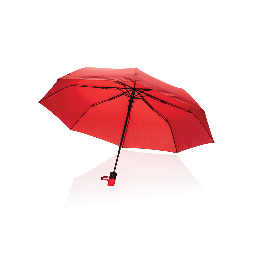 21' Impact AWARE™ RPET 190T mini auto open umbrella