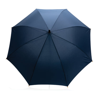23' Impact AWARE™ RPET 190T auto open bamboo umbrella