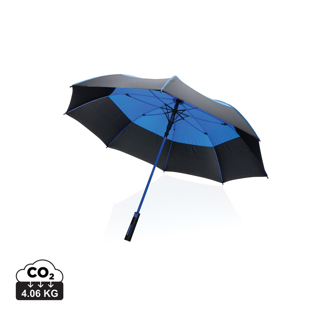 27' Impact AWARE™ RPET 190T auto open stormproof umbrella