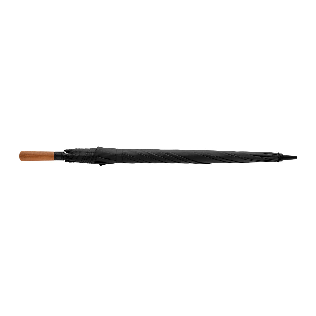 Tony Aware™ RPET 30 inch acacia auto open umbrella