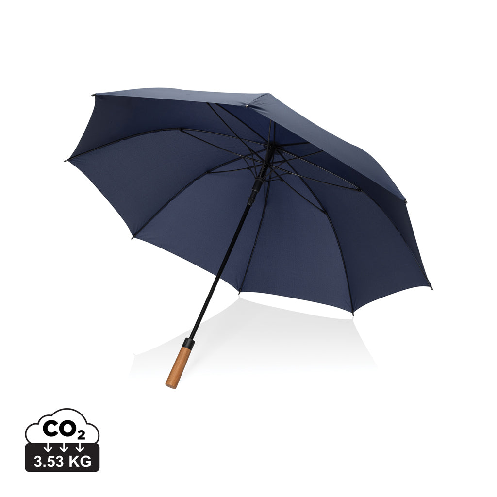 Tony Aware™ RPET 30 inch acacia auto open umbrella