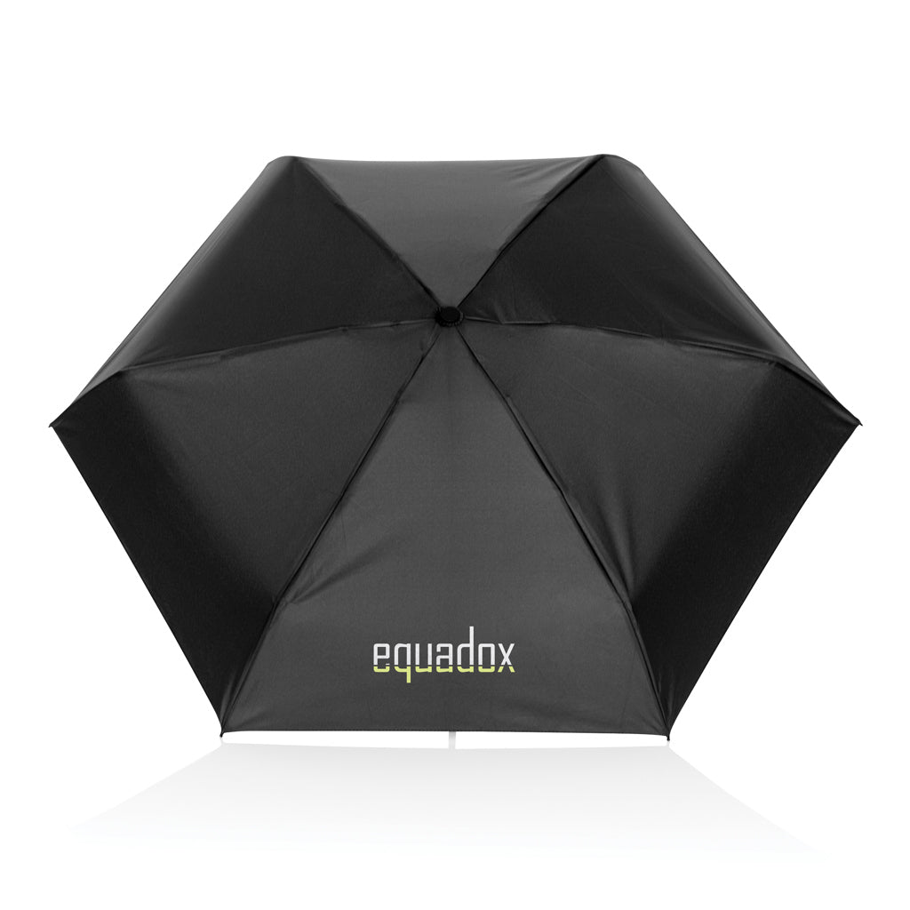 19.5' Aware™ RPET super mini manual 190T Pongee umbrella