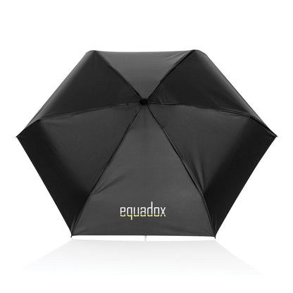 19.5' Aware™ RPET super mini manual 190T Pongee umbrella