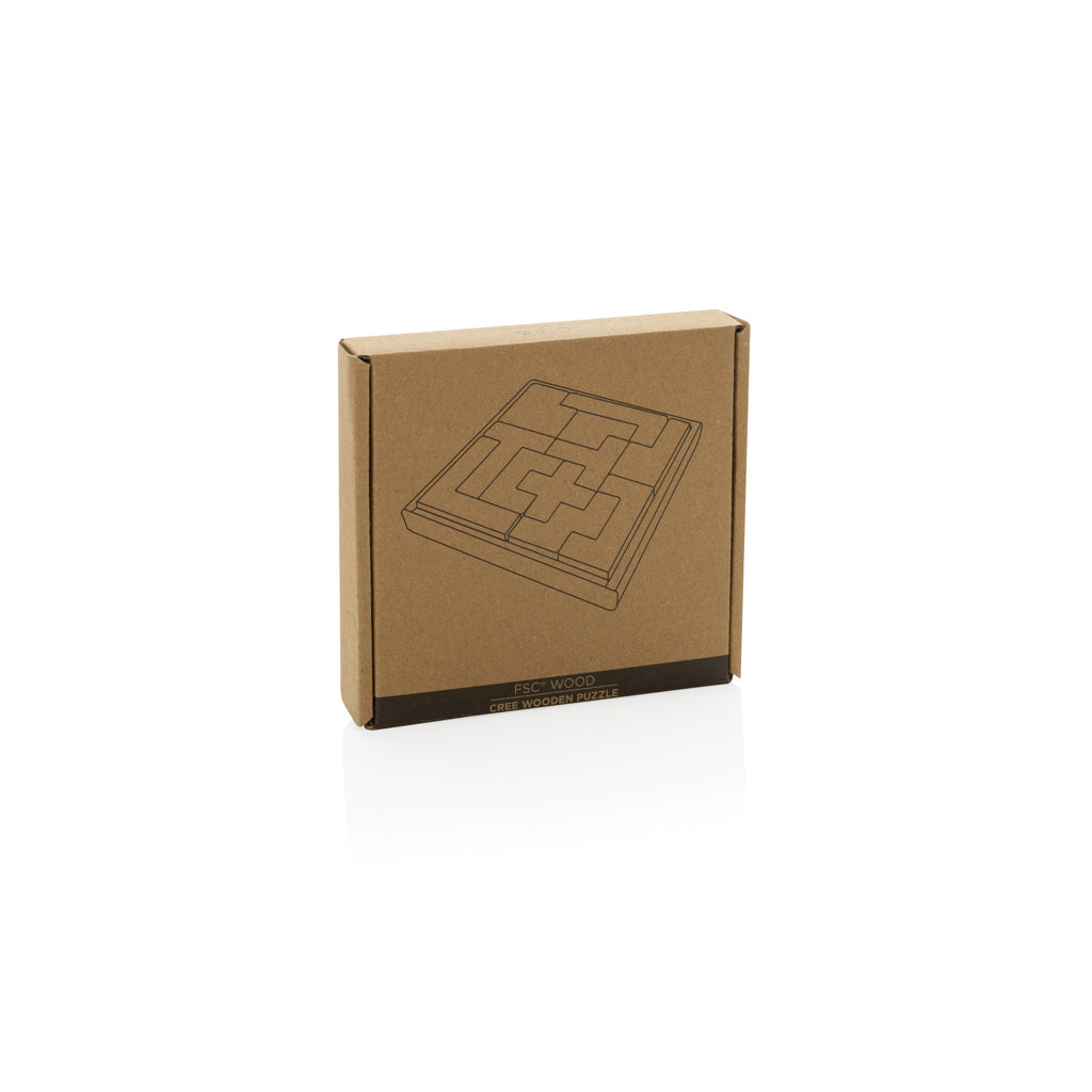 Cree wooden puzzle