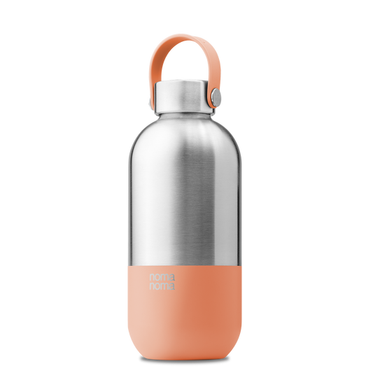 Stainless Steel Drinking Bottle (Peach Orange) – 750ml