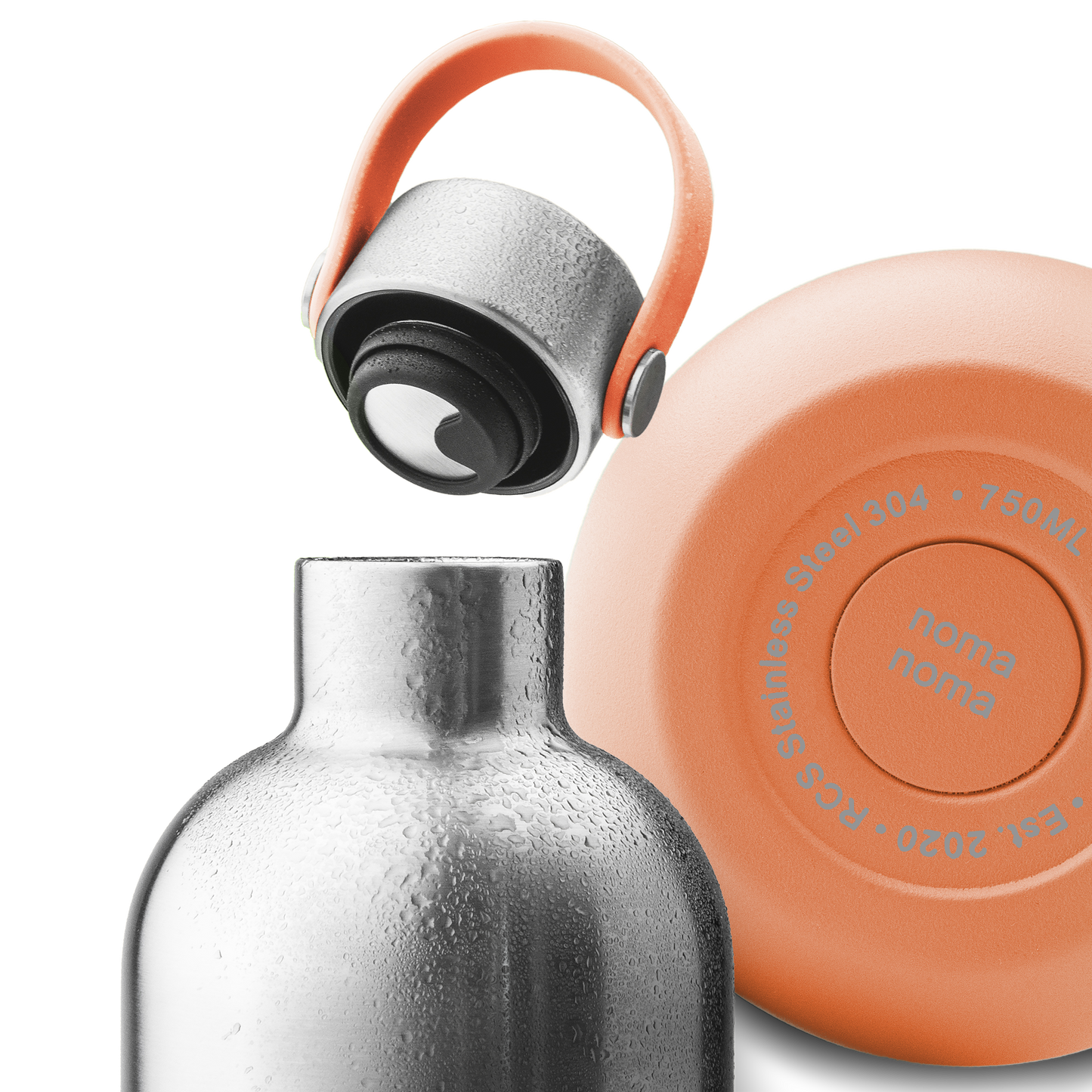 Borraccia in acciaio inossidabile (pesca arancione) – 750 ml