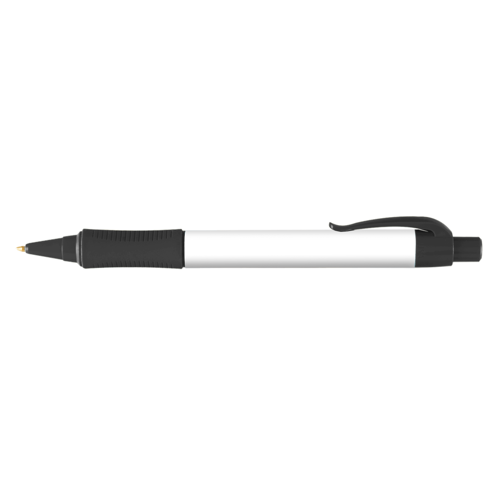 Hepburn Classic Pen promotional pen in black printed with your company logo