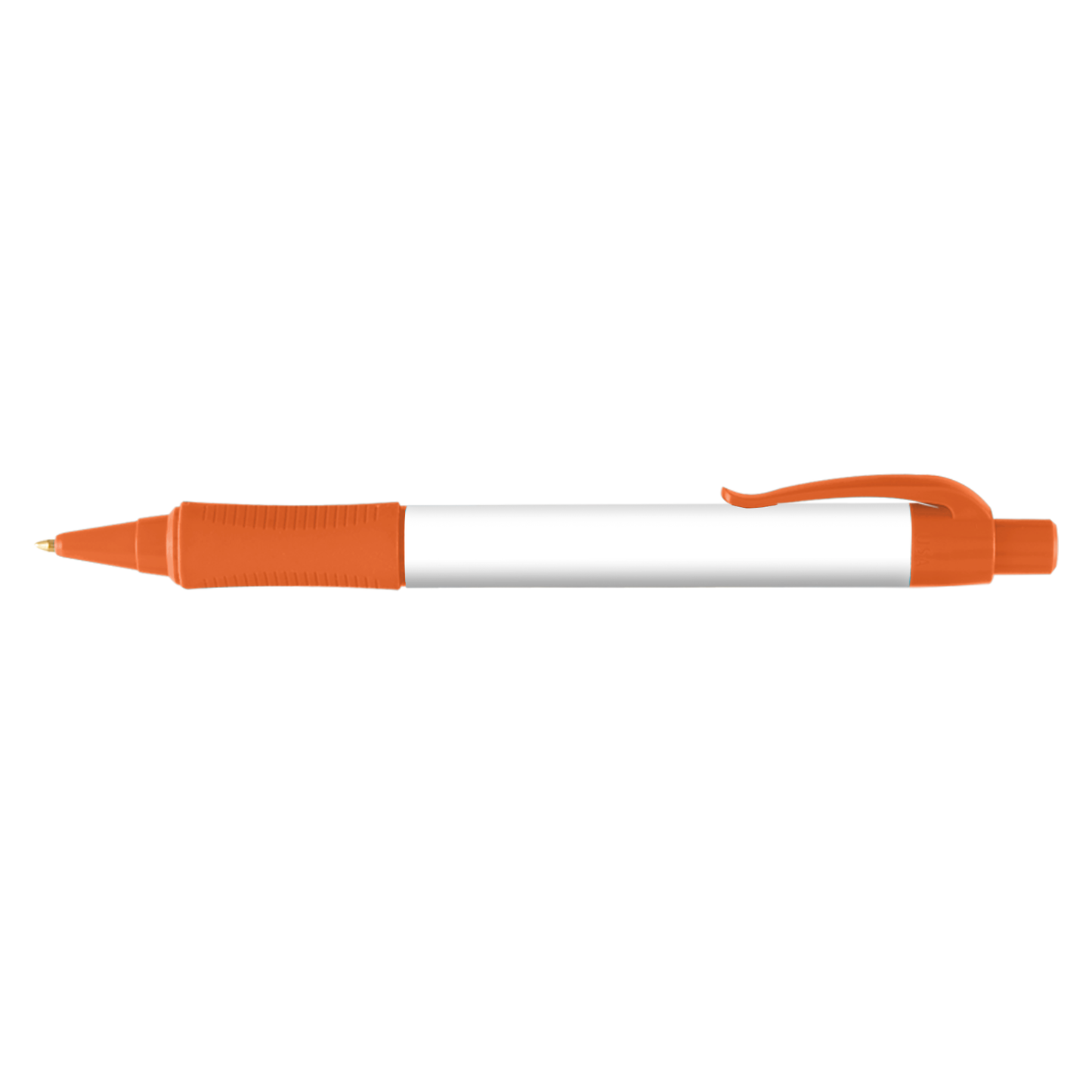 Hepburn Classic Pen promotional pen in orange printed with your company logo