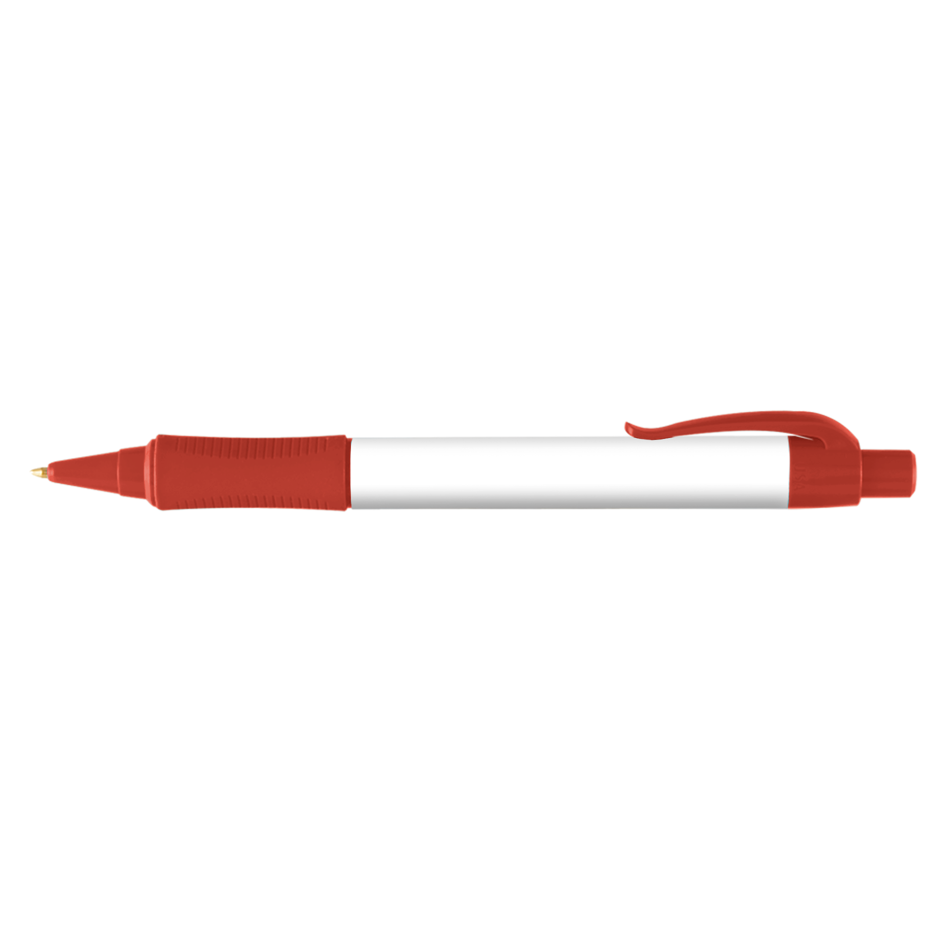 Hepburn Classic Pen promotional pen in red printed with your company logo