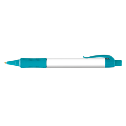 Hepburn Classic Pen promotional pen in turquoise printed with your company logo