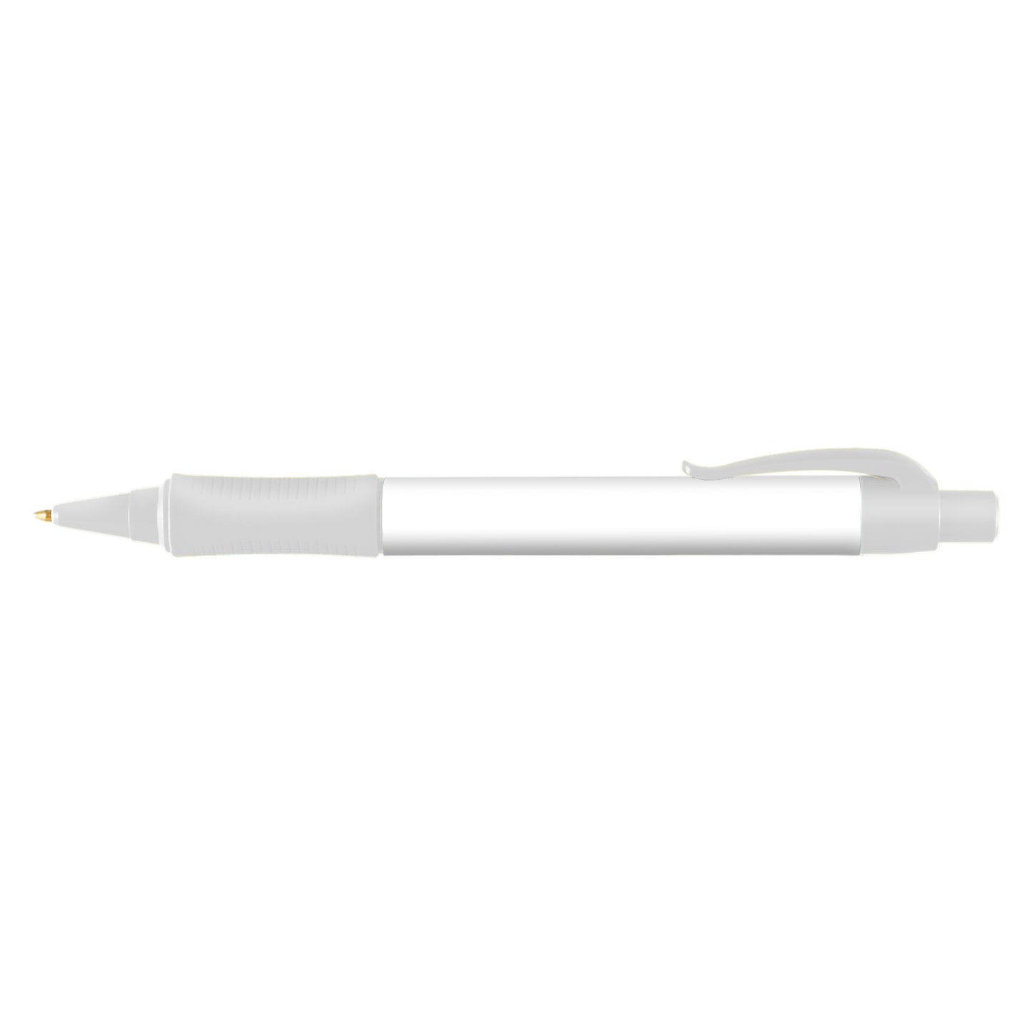 Hepburn Classic Pen promotional pen in white printed with your company logo