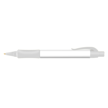 Hepburn Classic Pen promotional pen in white printed with your company logo