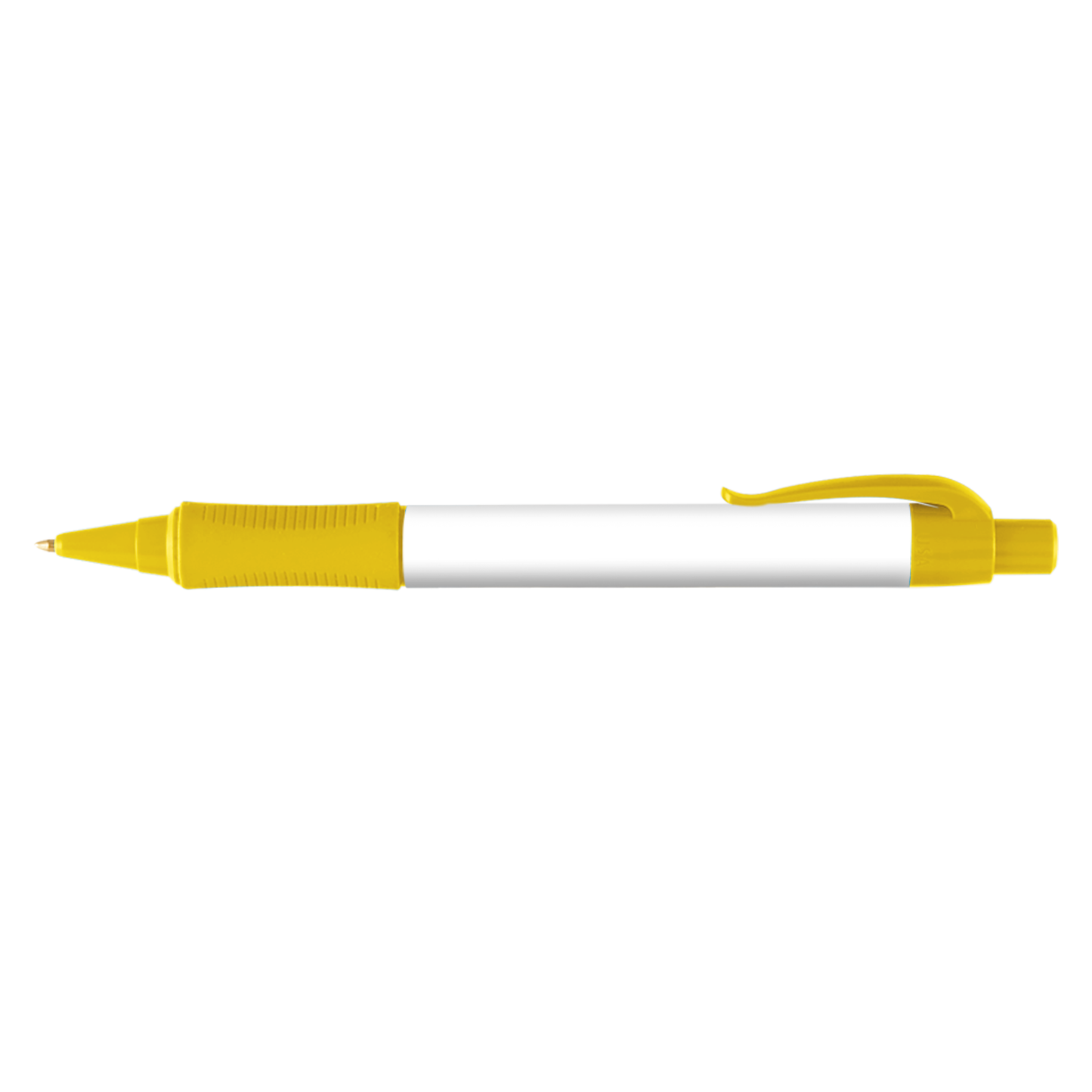 Hepburn Classic Pen promotional pen in yellow printed with your company logo