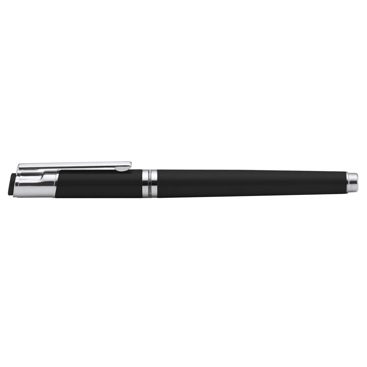 Dylan Gel Pen promotional pen in black printed with your company logo
